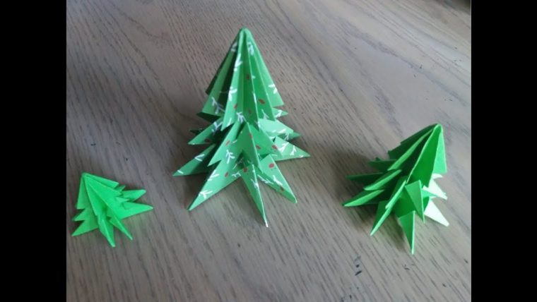 Sapin De Noël En Origami, Pliage Papier [Video] À Origami avec Origami Facile : Le Sapin De Noel (Christmas Tree Par Alexandre 7 Ans) – Bing Video