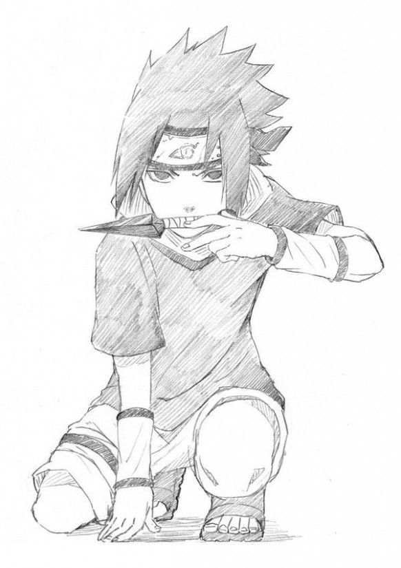 Sasuke Uchiha #Animedrawing #Anime #Drawing #Coloring pour Sasuke Desin Facile