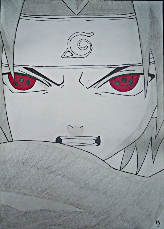 Sasuke Uchiwa Sasuke Dessin Facile serapportantà Sasuke Dessin Facile