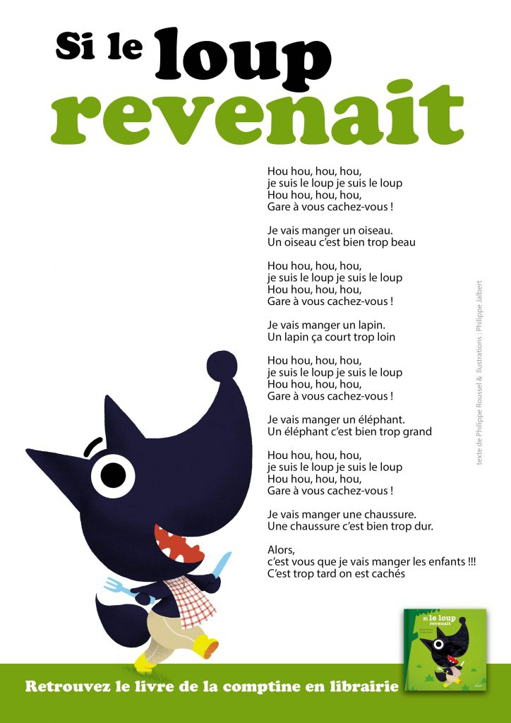Si Le Loup Revenait Chanson Pour Enfant Et Comptine Pour Bébé dedans Comptines Pour Les Maternelles Et Comptines Pour Bebe