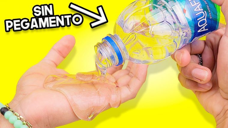 Slime De Agua! 💦 Sin Pegamento No Borax Water Slime! – intérieur Video De Slime