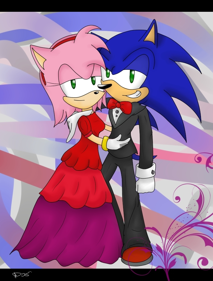 Sonic And Amy – Sonic And Amy Photo (10176283) – Fanpop concernant Neckele Ami De Sonic