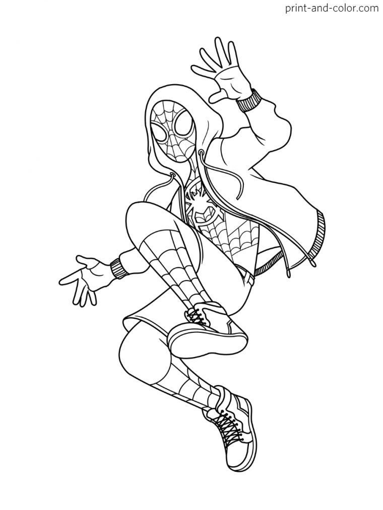 Spider Man Coloring Pages | Print And Color – Coloring avec Spiderman Noir Coloring