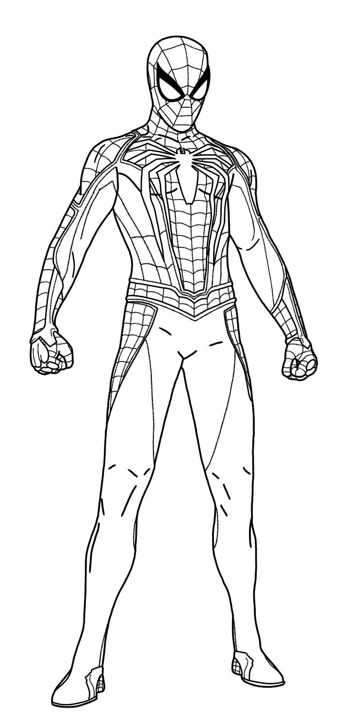 Spider Man | Superhero Coloring Pages encequiconcerne Spider Man Noir Coloring Pages