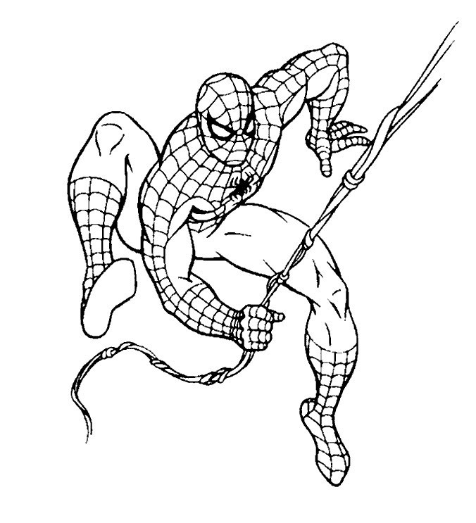 Spiderman Black Suit Coloring Pages At Getdrawings | Free dedans Black Spiderman Coloring Pages