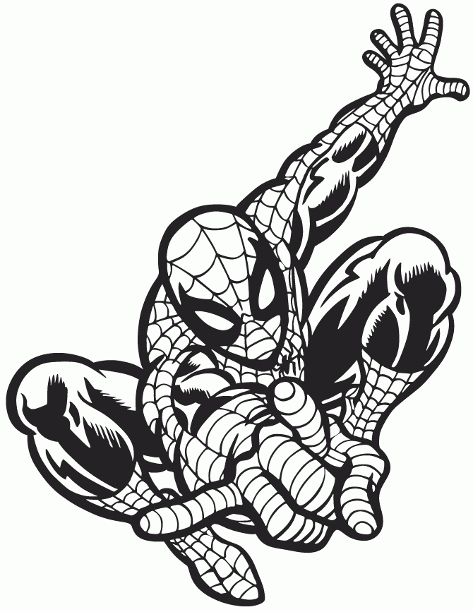 Spiderman Face Template – Cliparts.co avec Black Spiderman Coloring Pages