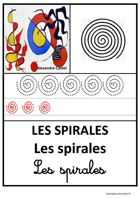 Spirales – Graphisme – Affichages Pour La Classe tout Fiche De Graphisme Ms Spirales – Graphisme – Affichages Pour La Classe tout Fiche De Graphisme Ms