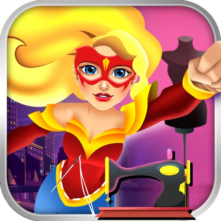 Superhero Girl Salon: Kids Makeup & Dress Up Gamesのおすすめアプリ à Super Hero Fille Vniufg