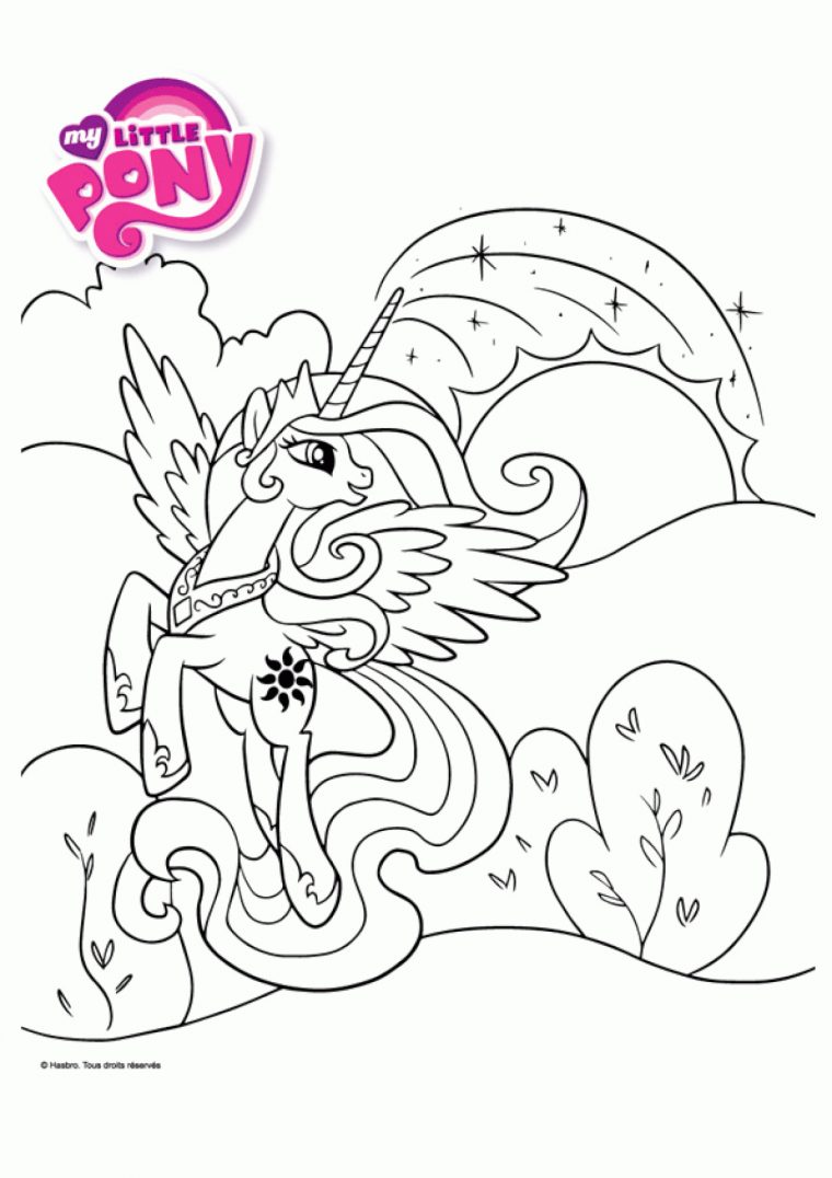 Top32+ Coloriage Little Pony Pics – Lesgenissesdanslmais destiné Image My Little Pony A Imprimer