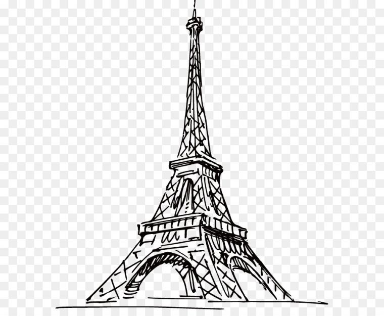 Tour Eiffel, La Tour De Tokyo, Dessin Png – Tour Eiffel concernant Dessin De La Tour Eiffel