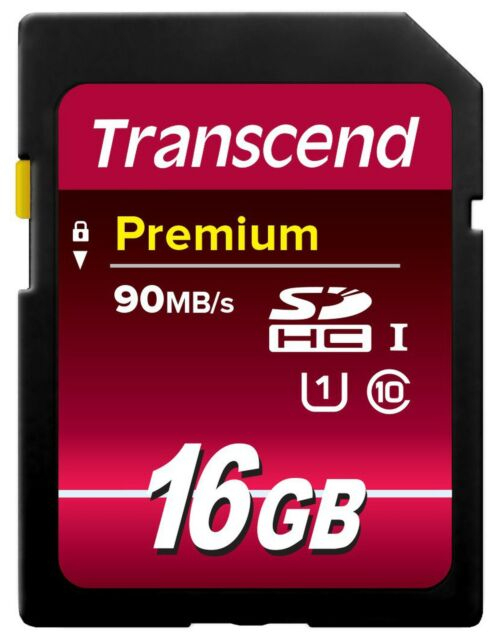 Transcend 16Gb Premium Sdhc Class 10 Uhs-I 300X Memory encequiconcerne 10 Gebote Memory