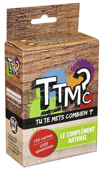 Ttmc – Tu Te Mets Combien ? Le Complément Naturel (Extension) intérieur Tu Te Met Combien Question