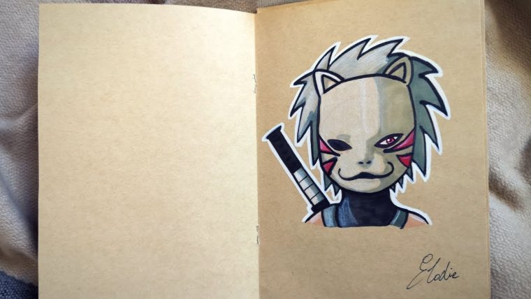 [Tuto Dessin] – Comment Dessiner Kakashi Hatake Dans L concernant Dessin Kid Minato Facile