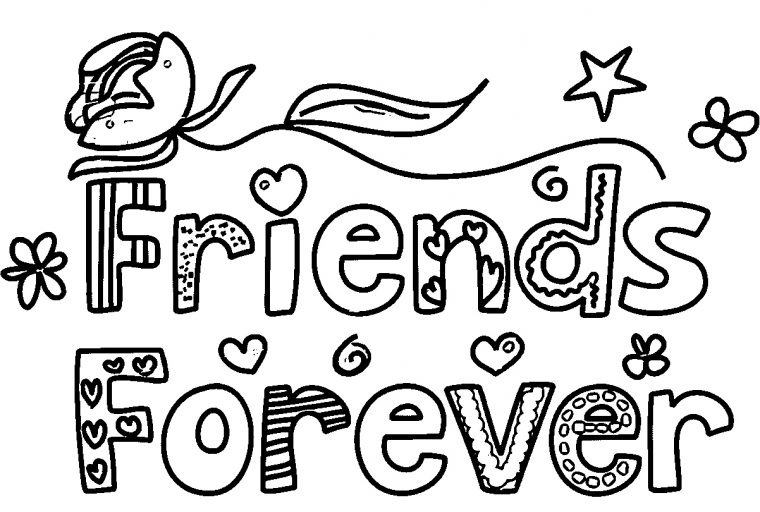 Two Best Friends Coloring Pages At Getdrawings | Free Download destiné Greatestcoloringbook