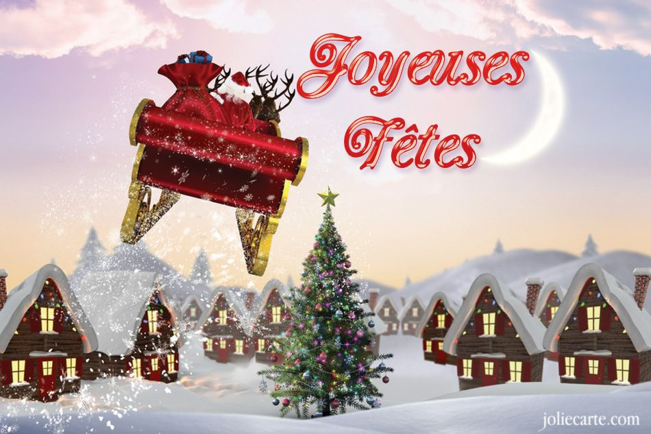 Une Jolie Carte Virtuelle | Carte Joyeux Noel, Cartes De à Carte De Souhaits Virtuelles Gratuites