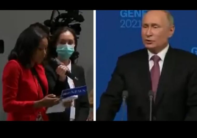 Une Journaliste Américaine Défie Poutine: "De Quoi Avez encequiconcerne A Quoi Pensez-Vous Monsieur Chanson