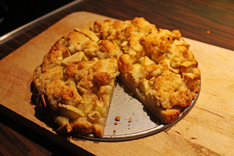 Veganer Apfel – Streusel – Kuchen Von Arranee | Chefkoch.de intérieur Kanadischer Apfel Streusel  Vegan