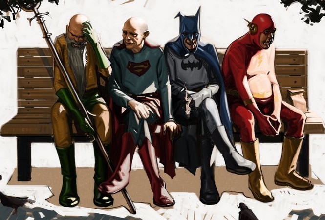 Voir Le Sujet – Les Vieux Super-Héros destiné Les Super Heros Des Cinq Sens