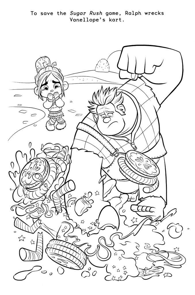 Wreck-It Ralph Coloring Pages – Best Coloring Pages For Kids pour Ralph Wrecks This Book Pages