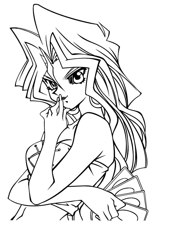 Yu Gi Oh Coloring Pages Mai | Educative Printable encequiconcerne Yu-Gi-Oh Coloring 50