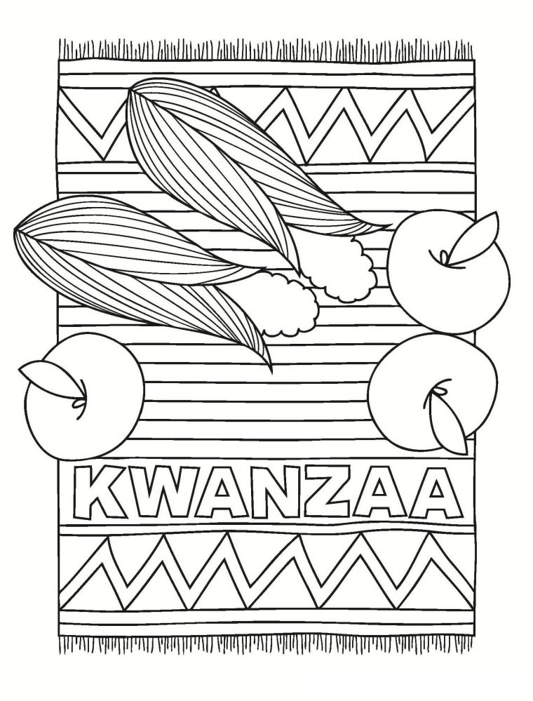 kwanzaa coloring pages