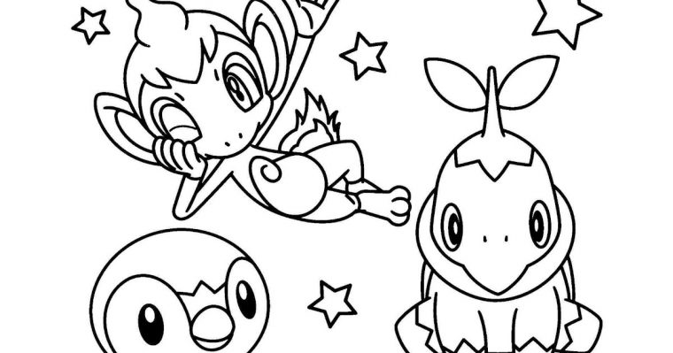 dessin a imprimer kawaii pokemon