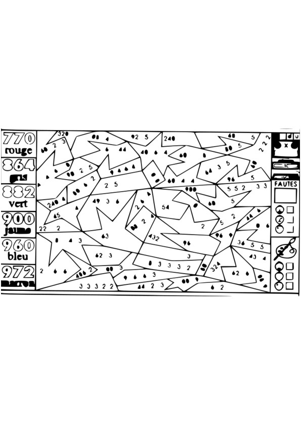 10 Excellent Coloriage Magique Cm1 Multiplication Pics – Coloriage intérieur Cm1 Coloriage Magique