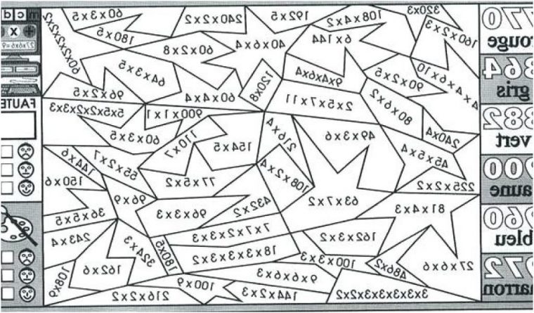 10 Réaliste Coloriage Magique Cm1 Cm2 Photograph | Coloriage Magique encequiconcerne Coloriage Magique Division Cm1