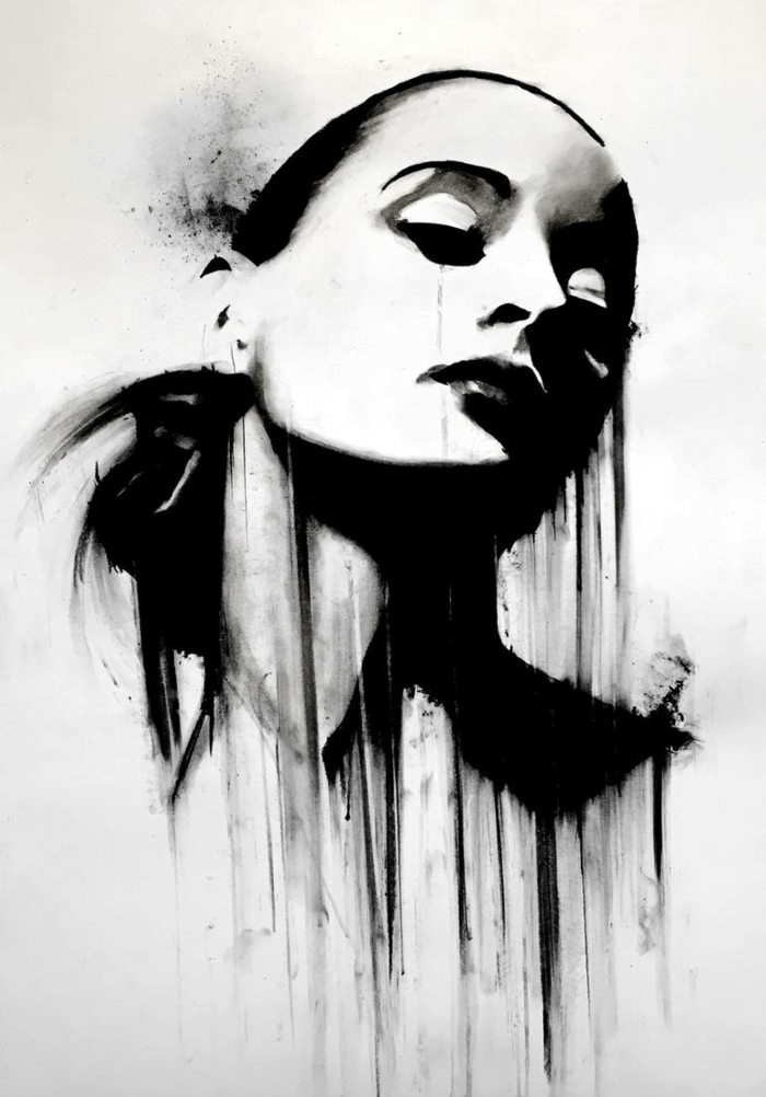 1001 + Idées De Dessin Triste Et Comment Exprimer Ses Émotions À pour Dessin A Colorier Facile Triste