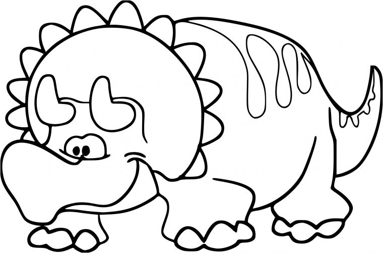 13 Remarquable Coloriage Triceratops Photos – Coloriage serapportantà Dessin A Colorier Facile T Rex