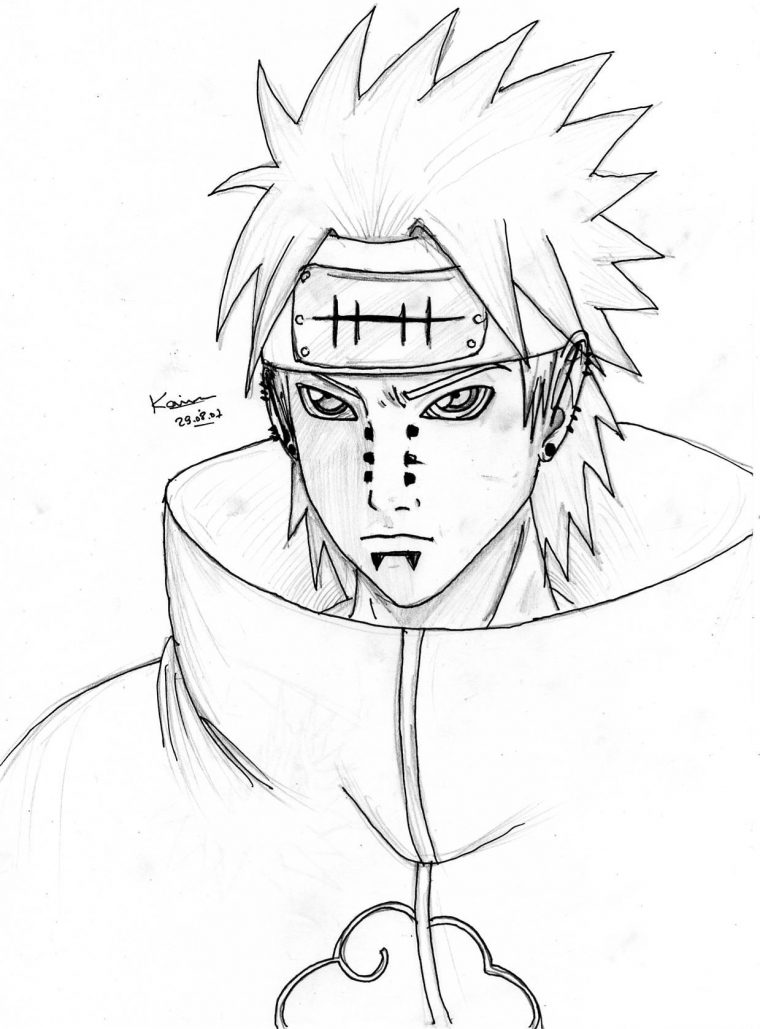 133 Dessins De Coloriage Naruto À Imprimer Sur Laguerche – Page 1 tout Coloriage En Ligne Naruto