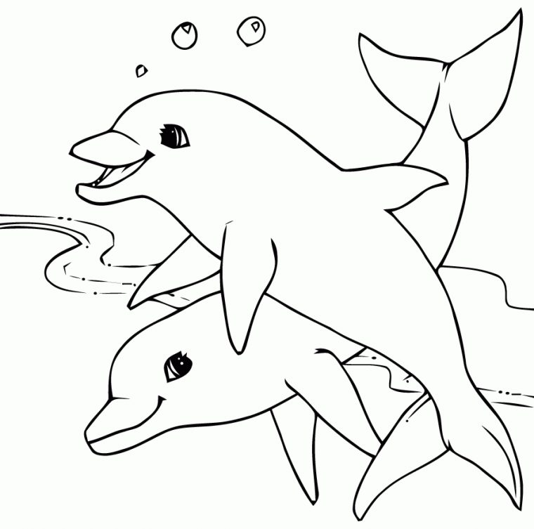 146 Dessins De Coloriage Dauphin À Imprimer Sur Laguerche – Page 7 concernant Coloriage Animaux 7 Mer