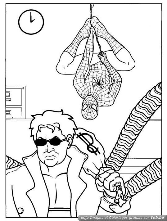 167 Dessins De Coloriage Spiderman À Imprimer Sur Laguerche – Page 14 tout Dessin A Colorier Facile Spiderman