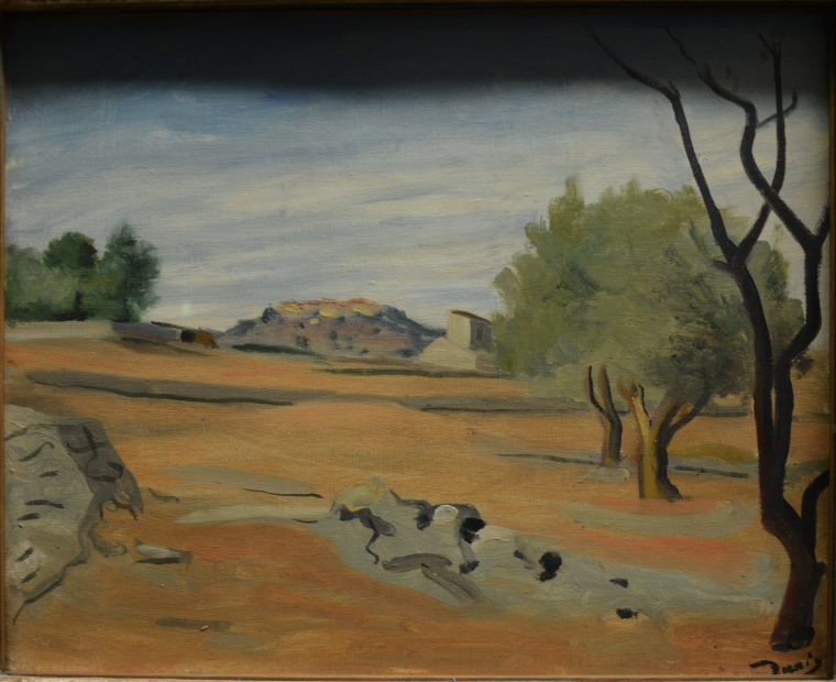 1930 Paysage De Provence – Musée Orangerie Paris 22 Mai 2017 | Paysage serapportantà Maternelles Art Visuel Raoul Dufy