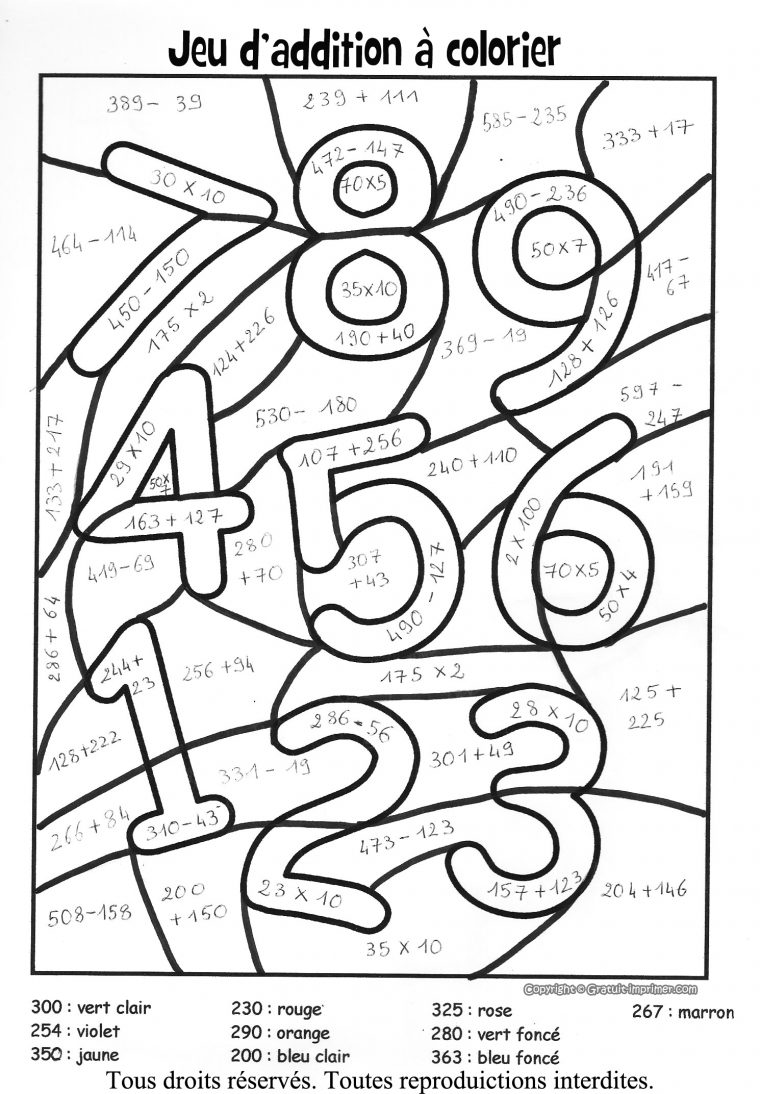 22 Dessins De Coloriage Magique Multiplication À Imprimer serapportantà Coloriage Magique Tables De Multiplication 1 À 5