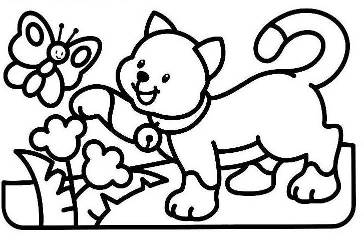260 Dibujos De Gatos Para Colorear | Oh Kids | Page 13 à Coloriage À Imprimer Animaux 2 Ans