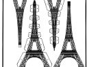 41 Dessins De Coloriage Tour Eiffel À Imprimer tout Dessin A Colorier Facile Tour Eiffel
