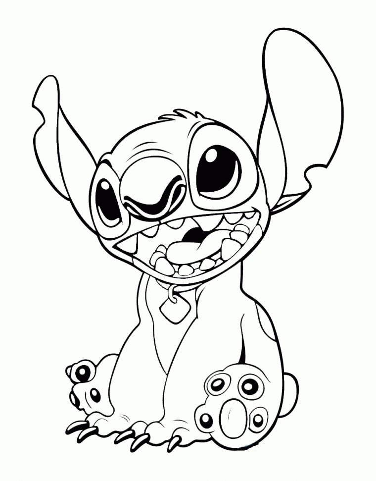 42+ Lovely Stock Printable Stitch Coloring Pages – Cute Lilo And Stitch encequiconcerne Disneycom Lilo And Stitch Coloring Pages