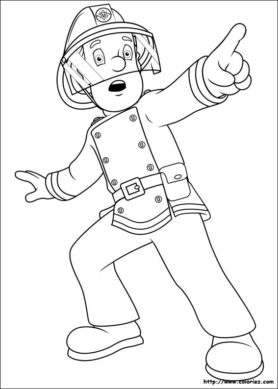 69 Dessins De Coloriage Sam Le Pompier À Imprimer Sur Laguerche tout Dessin A Colorier A Imprimer Sam Le Pompier