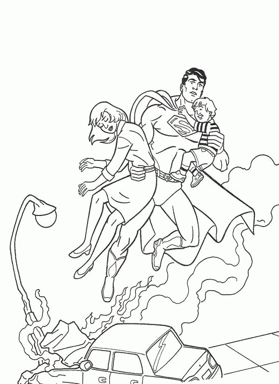 71 Dessins De Coloriage Superman À Imprimer Sur Laguerche - Page 2 avec Dessin A Colorier A Imprimer Superman