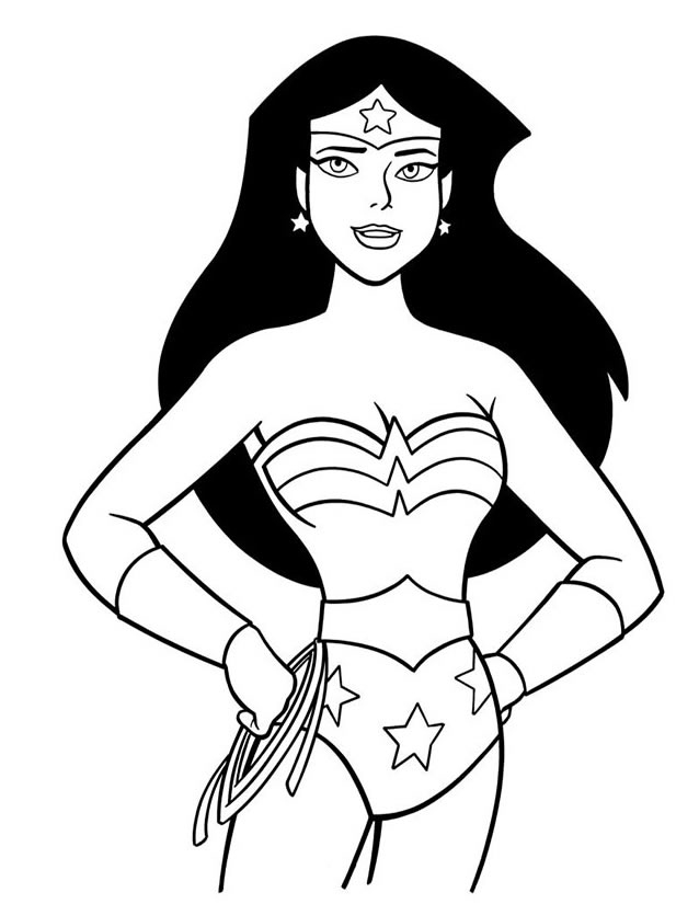 72 Dessins De Coloriage Wonder Woman À Imprimer intérieur Dessiner Facillement Goldorak