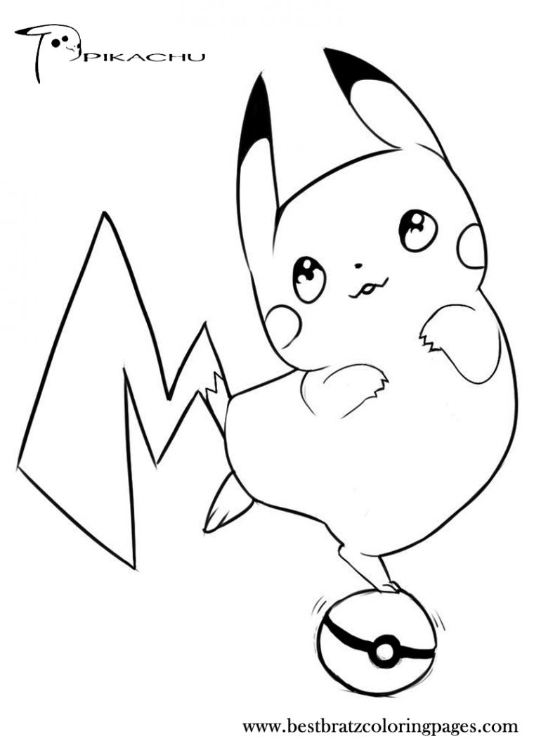 81 Dibujos De Pikachu Para Colorear | Oh Kids | Page 1 avec Moda¨le Dessin Pokacmon