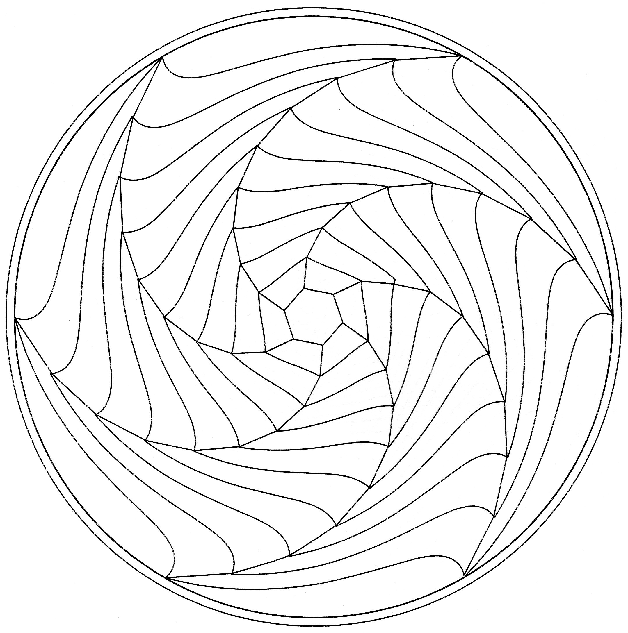 84 Dessins De Coloriage Mandala À Imprimer Sur Laguerche - Page 8 pour Jeux De Coloriage Mandala En Ligne