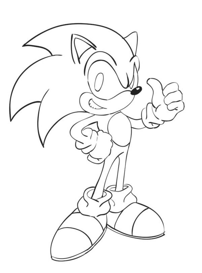 97 Dessins De Coloriage Sonic À Imprimer Sur Laguerche – Page 2 avec Dessin A Colorier A Imprimer Sonic