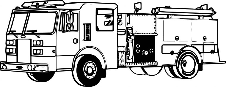 free printable fire truck coloring pages