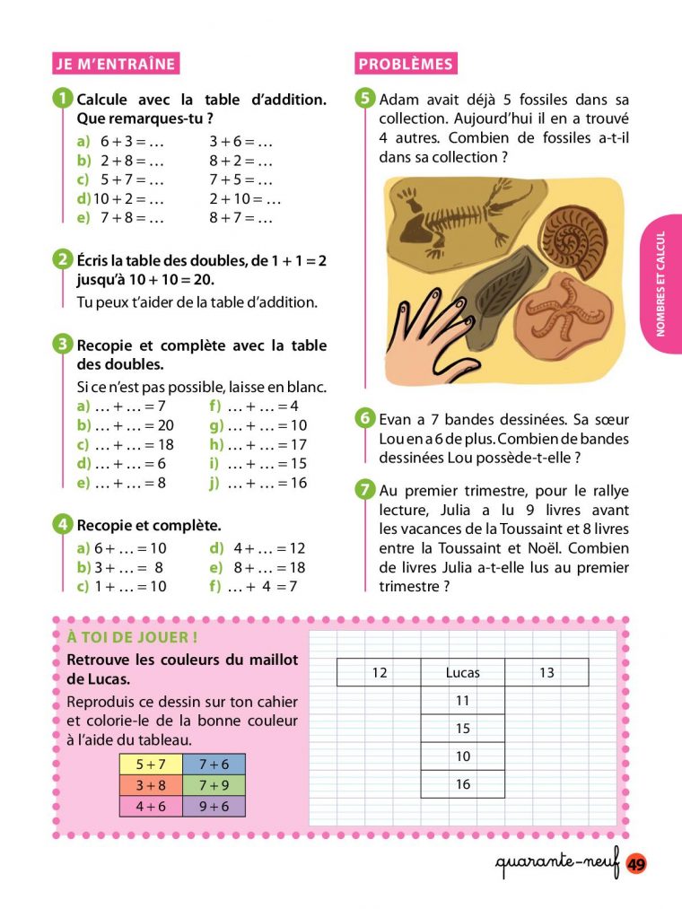 À Portée De Maths Ce1 – Édition 2012 – Calameo Downloader dedans Calameo Ce1 Math