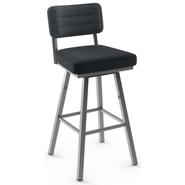 Amisco Urban Customizable 30" Phoebe Swivel Bar Stool | Rooms And Rest serapportantà Amiscol Amisco Urban Customizable 30" Phoebe Swivel Bar Stool | Rooms And Rest serapportantà Amiscol