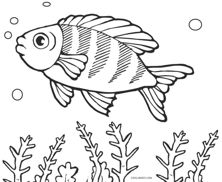 Ausmalbilder Fisch – Malvorlagen Kostenlos Zum Ausdrucken intérieur Ausmalbilder Aquarium Kostenlos