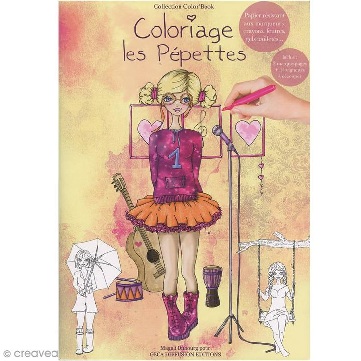 Cahier De Coloriage – Les Pépettes – 29,6 X 20,8 Cm – Cahier De tout Cahier De Coloriages