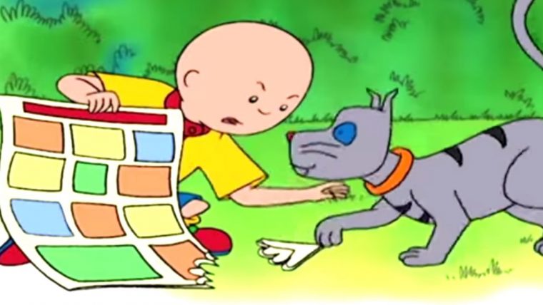 Caillou En Français | Caillou Veut Lire Sa Bédé | Dessin Animé | Nouvel destiné Dessin Anime Trotro En Frana§Ais